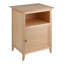 Table de chevet avec finition miel Vaughn-12463887