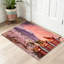 Tapis rose lavable à la machine Cherry Blossoms Sakura Mount