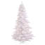 Vickerman 10' White Fir Artificial Christmas Tree, Warm White Dura-lit LED Lights-1943742379