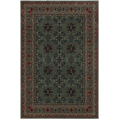 Rectangle Oriental Wool Area Rug