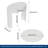 Freestanding Shower Seat Solid Surface Shower Stool