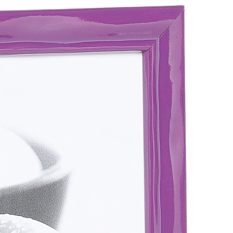 Cadre photo Lavo, 4 po x 6 po, Violet chatoyant