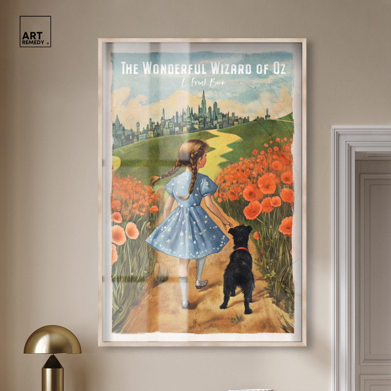 Magicien d'Oz classique, Crème, crème, H 31 po x l 21 po
