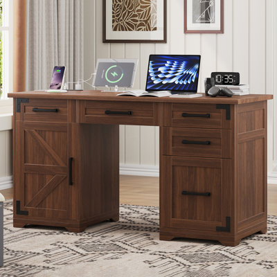 Bureau de direction 55 po Farmhouse