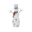 Bonhomme de neige fantaisiste éclairé