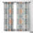 Marta Barragan Camarasa Modern Brushstroke Mosaic 1pc Blackout Window Curtain Panel-2004084067