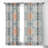 Marta Barragan Camarasa Modern Brushstroke Mosaic 1pc Blackout Window Curtain Panel-2004084071