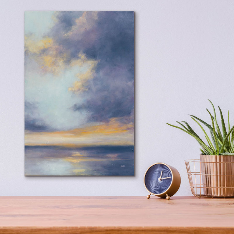 «Light of Dawn» par Julia Purinton, art mural en verre acrylique, H 16 po x l 12 po x P 0,13 po