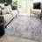 Naar Marfi Area Rugs, Ivory/Sand/Abstract Accent Power Loom Machine -Crafted Rug-1138470545