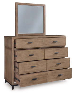 Commode et miroir Tomtyn
