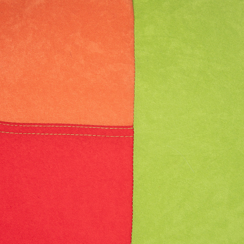 Fauteuil à billes Easy Easy, Rouge / Orange / Vert