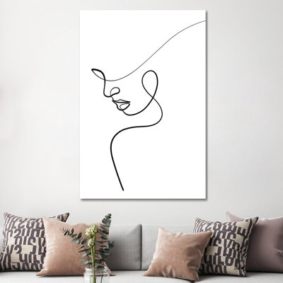 One Line Woman by Dane Khy - Print