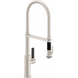 Corsano Contemporary Culinary Pull-Out Kitchen Faucet with Squeeze Sprayer and BFB Series Handle