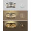 Ventilateur de plafond 20 po Boho Fandelier-881047398