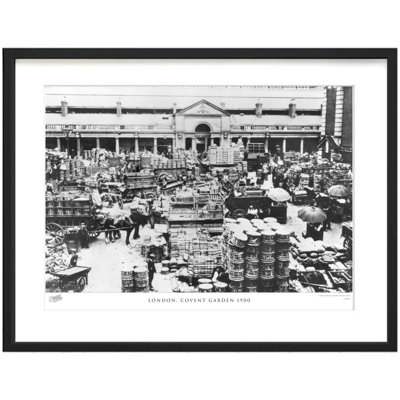 London, Covent Garden 1900 by Francis Frith - Single Picture Frame Print