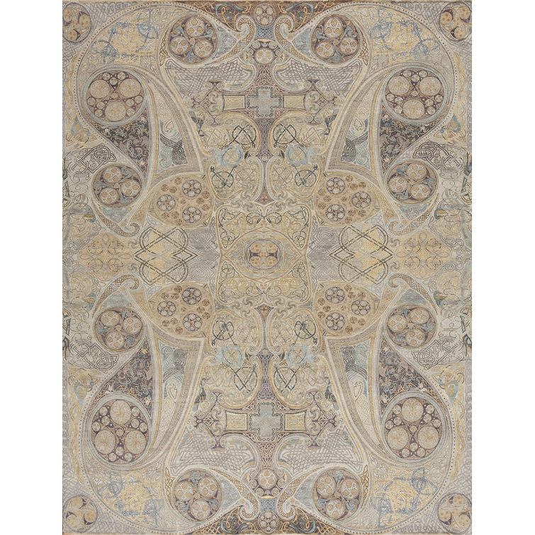 Four Seasons Hand Knotted Wool Area Rug