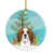 Épagneul Cavalier King Charles brun foncé sélectionné