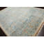 Wool Oushak Area Rug in Aqua/Beige/Gray-1305430427