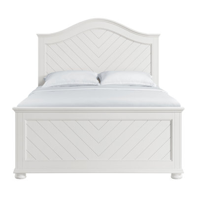 Schauer Queen Panel Bed In White