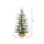 Angel Pine Tree 2' Artificial Pine Christmas Tree