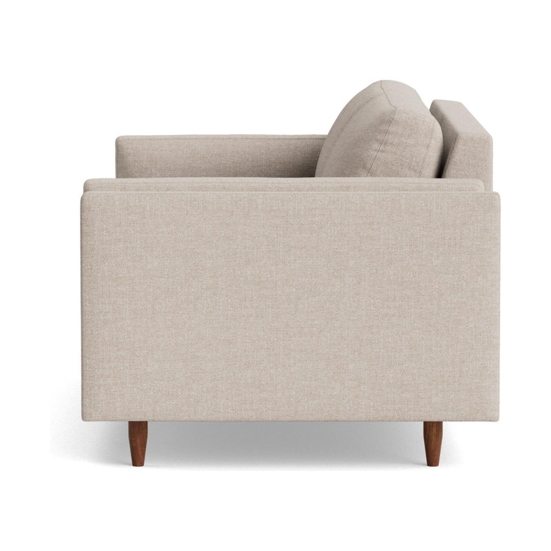 Skinny Fat Sofa Bed, Performance Weave - Natural