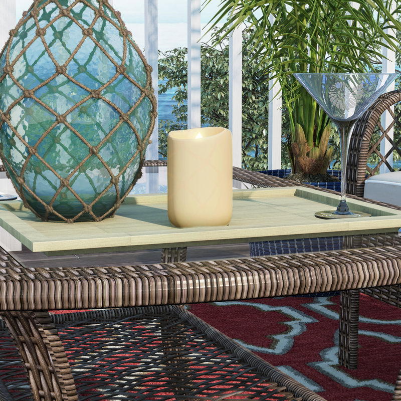 Battery Operated LED Pillar Candles (3ct)