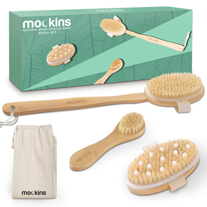 Natural Dry 3 brosses et sac de voyage