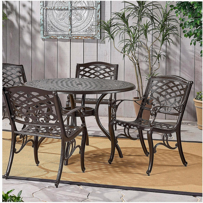 Chachere 5 Piece Dining Set
