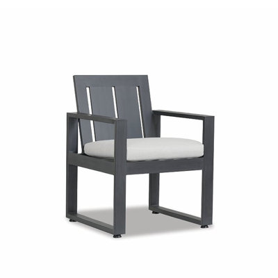 Chaise de patio avec coussin Georgie
