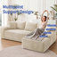 Canapé modulaire Cloud Couch avec rangement et méridienne-134087583