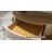 Phillis Modern Oval Coffee Table With  Drawer