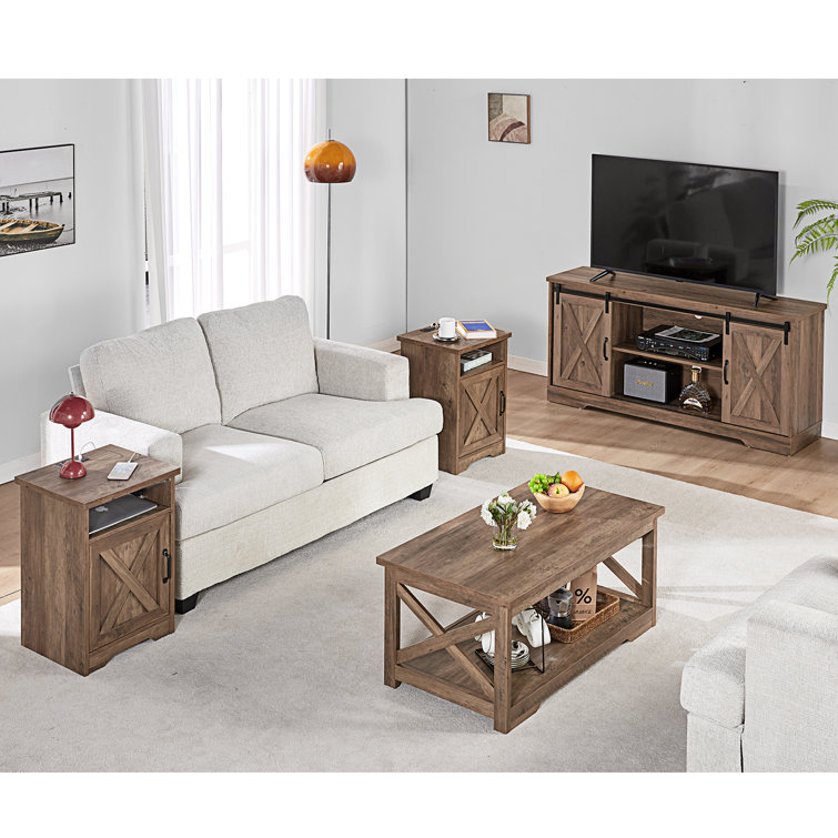 Yerelin 3 - Piece Living Room Table Set