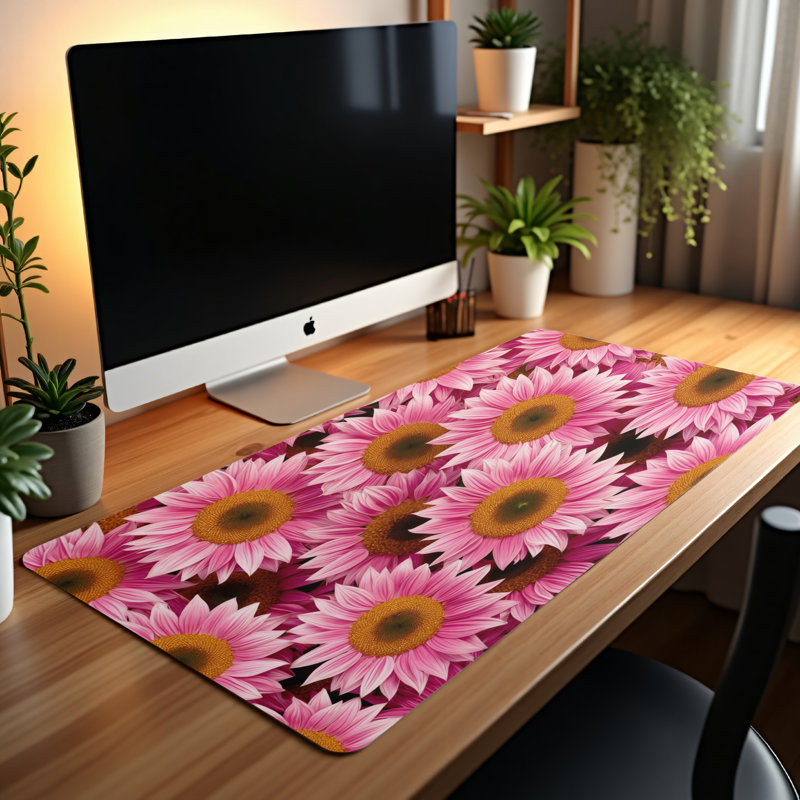 Polyester Desk Pad, 14.4x12.1
