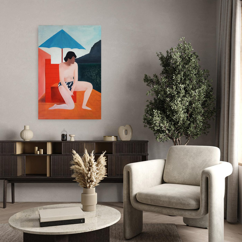 Art contemporain, art contemporain abstrait, H 36 po x l 24 po