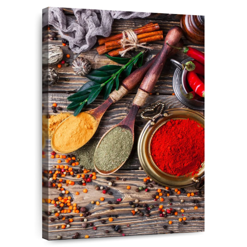 Yarlin Flavorful Condiments, 51" H x 34" W