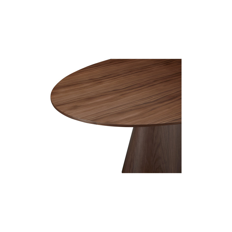 Otago Dining Table, Walnut, 29.5" H x 47" W x 47" L