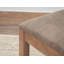 Chaise d'appoint Essa en brun
