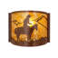 Rustic Lodge 1 - Light Flush Mounted Sconce-16183280