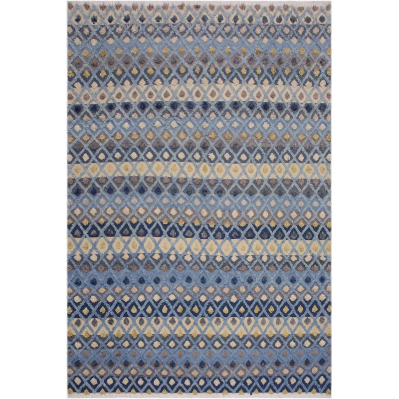 Tapis bleu Maderos