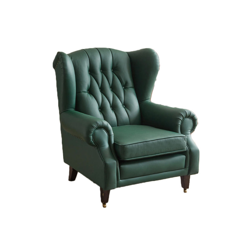 Fauteuil inclinable en simili cuir istikar, Vert foncé
