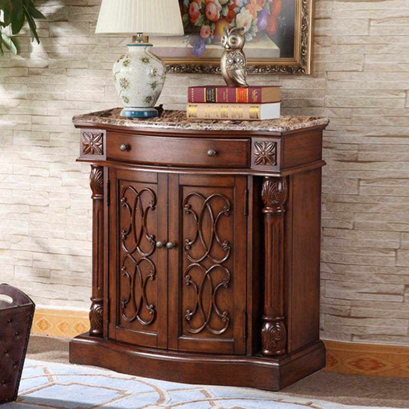 Armoire d'entrée de style européen