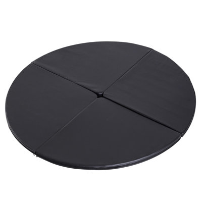 Tapis de danse à tiges pliable noir de 2 po x 5 pi de largeur 2 po. Mousse pour une durabilité à long terme. Housse imperméable robuste. Convient à diverses bases. Tapis parfait pour débutant, épais, large, noir, pliable. Rembourrage.