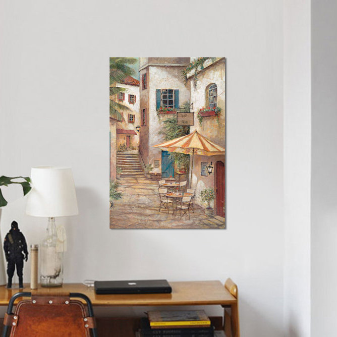 « vino y tapas », reproduction d’art sur toile, H 12 po x l 8 po x P 0,75 po, Toile tendue, Pas de tapis
