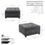 Agilbert Fabric Upholstered Storage Ottoman-1968722987