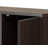 Hazen Espresso Finish Wine Cabinet