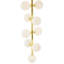 Ageet 11 - Light Gold Cluster Pendant