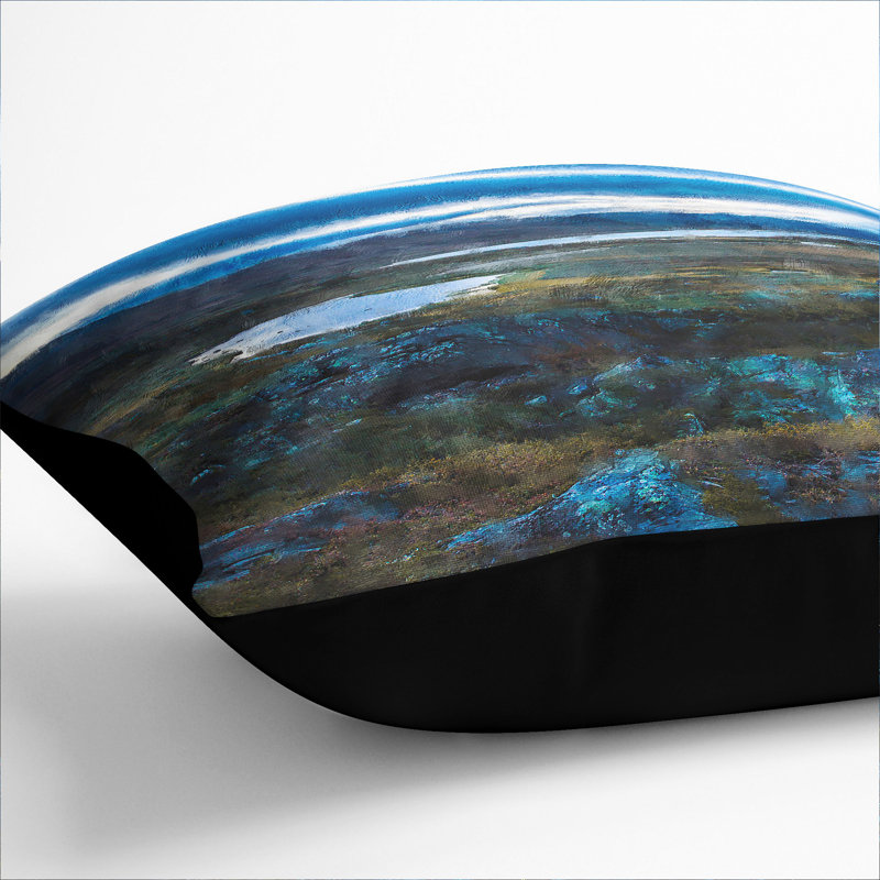 Square Cushion, 40cm H x 40cm W x 15cm D, Black