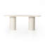 Belle Oval Marble Dining Table