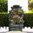 Cascade Fountain with Lights