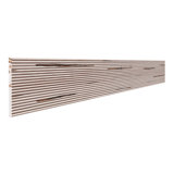 0.375  In. D X 5  In. W X 47.5  In. L  Unfinished Accent Wall Panel Moulding